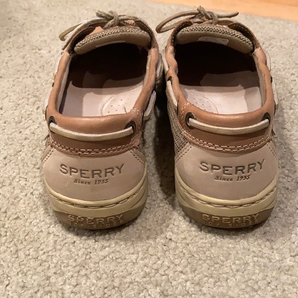 Sperry Angelfish Linen/Oat boat shoe - Picture 5 of 5